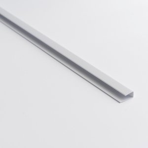 Perfil de acabamento U para forro de PVC Belplast - Caixa com 12 metros - barras de 3m