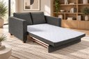 Ver imagem 4 de Sofá Cama Casal 150 cm Linho Fusion Yescasa