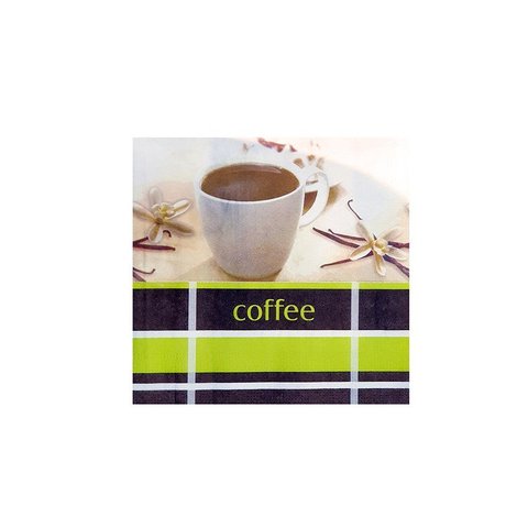 Guardanapo de Papel Decorado Folha Tripla 20 Unidades:coffe