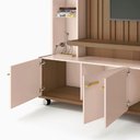 Ver imagem 5 de Estante Home Hb Móveis Titan 2.0 para Tv de até 60 Polegadas com Prateleira e Nicho