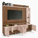 Ver imagem 4 de Estante Home Hb Móveis Titan 2.0 para Tv de até 60 Polegadas com Prateleira e Nicho