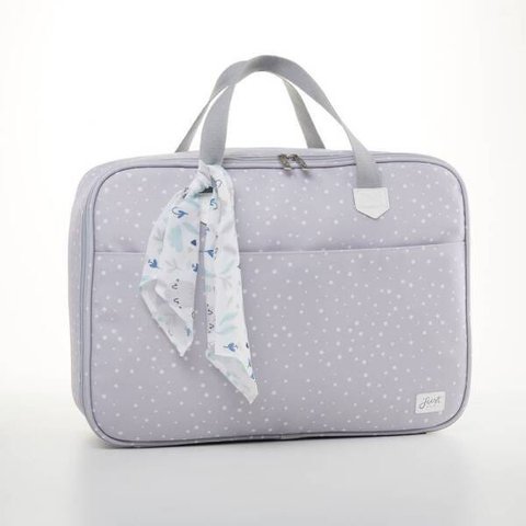 Mala Maternidade Cinza Bunny - Just Baby