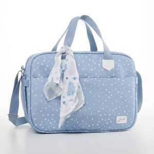 Bolsa maternidade Azul Bunny - Just Baby