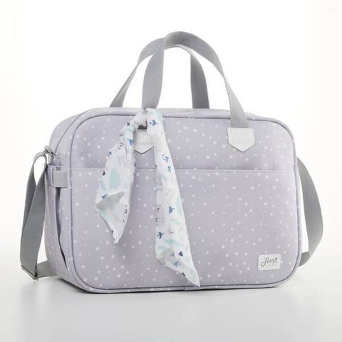 Bolsa maternidade Cinza Bunny - Just Baby