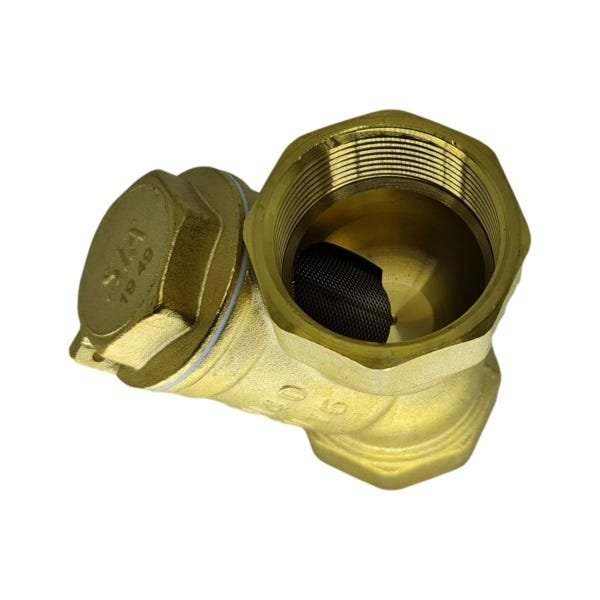 Válvula Filtro Y em Metal Tela Aço Inox de 3/4 Polegada - 2
