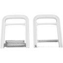 Ver imagem 6 de Cortador Ralador Fatiador Queijo Presunto Mortadela Multiuso 4 em 1 Lamina Inox Resistente Cozinha B