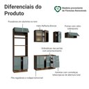 Ver imagem 4 de Armário de Cozinha Completa 270 cm Rustic/Cinza Lux Madesa 10