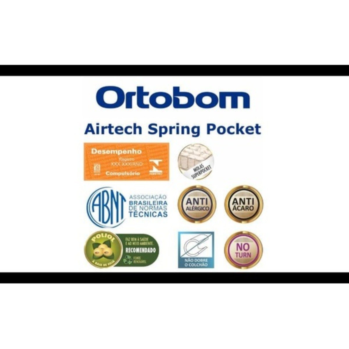 Colchão Casal Ortobom Com Molas Airtech Spring Pocket - 7