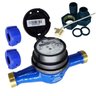 Hidrômetro Multijato 1/2" 3M³/H Saída Pulsada + Conexões Pp - 1