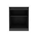 Ver imagem 7 de Balcão de Escritório Me4149 C/ 2 Portas C/ Chave Amêndoa/preto - Tecno Mobili
