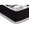 Cama Box King: Colchão Espuma Luckspuma D45 Gran Luck + Base Crc Suede Black(193x203) - 3