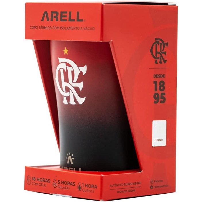 Ver imagem 1 de COPO TÉRMICO TULIP 500ML FLAMENGO 01