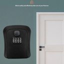 Ver imagem 5 de Cofre Caixa Seguranca Guarda Chaves Senha Segredo Parede Condominio Pousada Airbnb Imobiliaria Venda