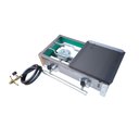 Ver imagem 1 de Fogão 2 Bocas Inox Com Chapa Fogareiro Portátil + Kit Gás