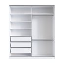 Ver imagem 6 de Guarda Roupa 200cm 2 Portas Espelhadas 100% Mdf