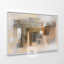 Ver imagem 2 de Quadro Decorativo Moderno Abstrato Pinceladas Artística