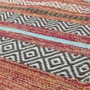 Ver imagem 3 de Tapete Sala Kilin Indiano Listrado Geométrico 3,00x4,00M