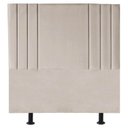 Ver imagem 1 de Cabeceira Cama Box Solteiro King Estofada Grécia 100 Cm Suede:bege