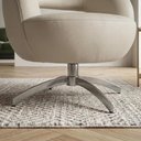 Ver imagem 6 de Poltrona Decorativa Topazio Base Giratoria Courino Tcs 725 Moll