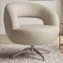 Ver imagem 2 de Poltrona Decorativa Topazio Base Giratoria Courino Tcs 725 Moll