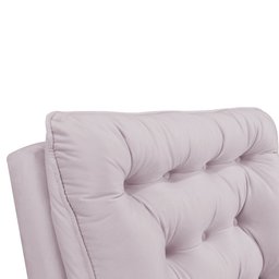 Poltrona de Amamentação Eloa com Balanço e Puff Bebêcompleto:veludo Rose Tb 111 - 5