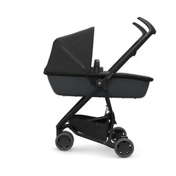 Moisés Zapp Lux Carrycot Quinny - Black on Graphite - 2