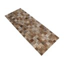 Ver imagem 2 de Tapete de Couro Passadeira Bege 0,60x1,50 sem Bordas