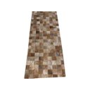 Ver imagem 1 de Tapete de Couro Passadeira Bege 0,60x1,50 sem Bordas