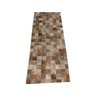 Tapete de Couro Passadeira Bege 0,60x1,50 sem Bordas - 1