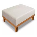 Ver imagem 1 de Puff Decorativo Beny Base de Madeira