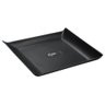48 Pratos Quadrados 16cm Preto Pequenos Plástico Restaurantes Buffets Lanches Frutas Frios Cozy - 3