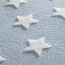 Ver imagem 4 de Tapete Infantil Jolitex Mimo Estrelas Azul Redondo 100cm