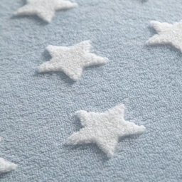 Tapete Infantil Jolitex Mimo Estrelas Azul Redondo 100cm - 4