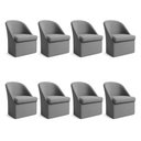 Ver imagem 1 de Kit 8 Poltronas Decorativas Malli Linho - Pallazio Cor:Cinza