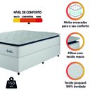 Ver imagem 5 de Cama Box Casal Colchão Molas Ensacadas com Pillow Sevilha Hellen