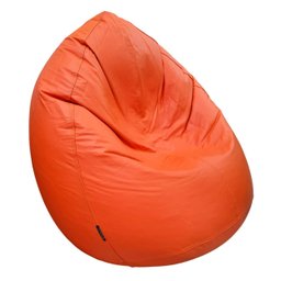 Puff Gota Mariju - Laranja - Já com Enchimento - Conforto e Estilo para Sala, Quarto, Escritório, Ga - 2