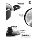 Ver imagem 2 de Panela caçarola indução Revestimento cerâmico 24cm Relobraz Giulia