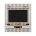 Ver imagem 1 de Painel Suspenso Ripado Seko Tv 65" Borda Chanfrada Bali/cedro G18 - Gran Belo