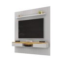 Ver imagem 2 de Painel Suspenso Ripado Seko Tv 65" Borda Chanfrada Bali/cedro G18 - Gran Belo