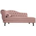 Ver imagem 2 de Diva Recamier Diana 185cm Lado Direito Linho Rosê - ADJ Decor
