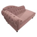 Ver imagem 4 de Diva Recamier Diana 185cm Lado Direito Linho Rosê - ADJ Decor