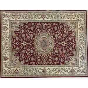 Tapete Sala Gama Desenho Persa Vermelho 2,00x3,00M