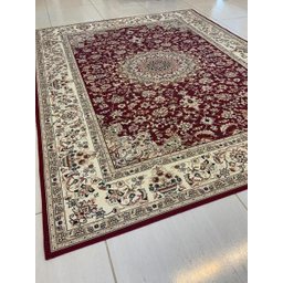 Tapete Sala Gama Desenho Persa Vermelho 2,00x3,00M - 2