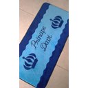 Ver imagem 2 de Tapete Passadeira com Nome Príncipe Davi Azul Bebe