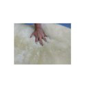 Ver imagem 3 de Tapete Couro de Pelego Branco 90x90cm