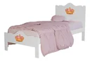 Ver imagem 4 de Cama Solteiro Nina Branca 100% Mdf -basoto