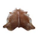 Ver imagem 1 de Tapete Couro Natural de Boi Salpicado Marrom e Branco M