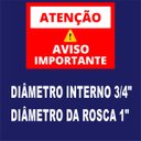 Ver imagem 5 de Hidrômetro Unijato Medidor de Água 3/4" 3m³/h Pré-equipado