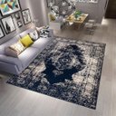 Ver imagem 4 de Tapete Jordania Vintage Reload Blue - 2,00 x 3,00