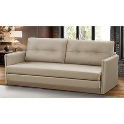 Sofá Cama 2 Lugares 1,50m Luisa Suede Adonai Estofados - 1